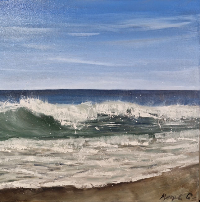 Painting for sale online - Waves 