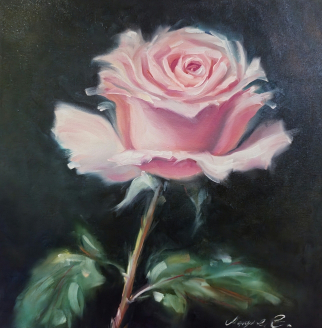 Painting for sale online - Rose 