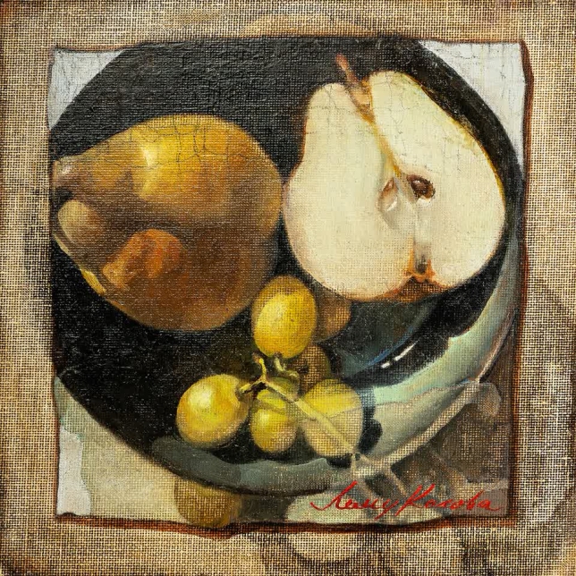 Painting for sale online - Pear Fog