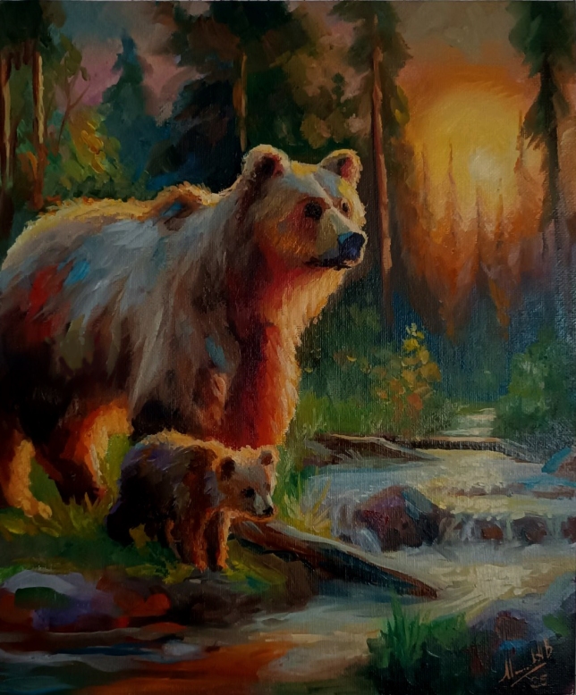 Painting for sale online - Evening