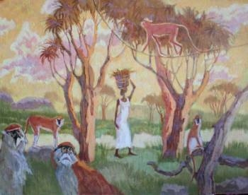 Painting for sale online - The familiar path