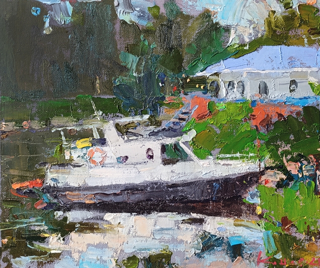 Painting for sale online - the boat