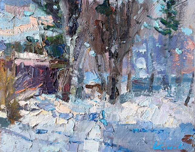 Painting for sale online - The March thaw