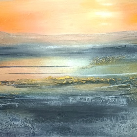 Painting for sale online - The golden city