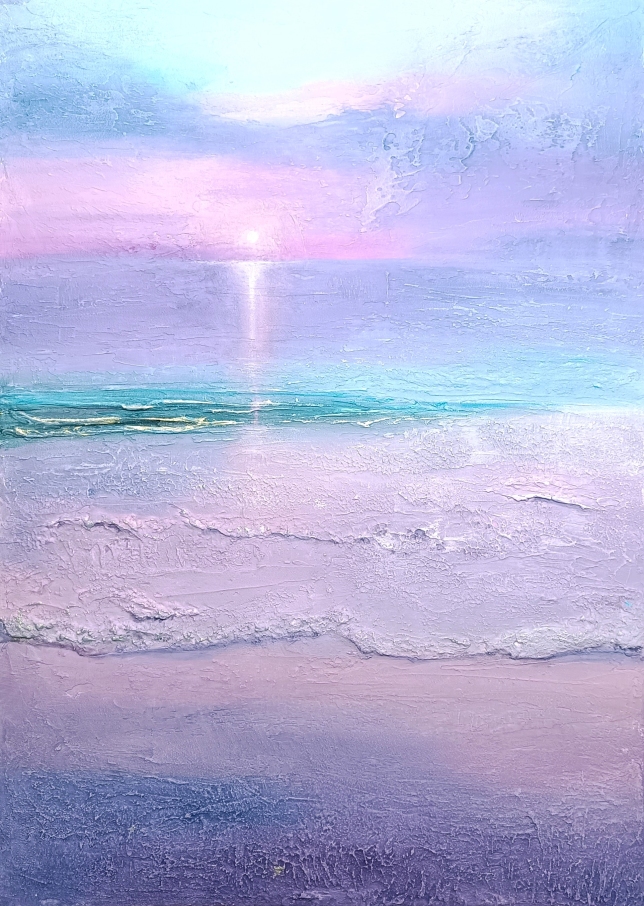 Painting for sale online - Lavender dawn