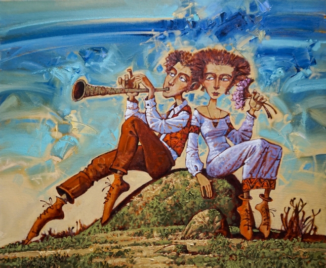 Painting for sale online - Melody of Spring