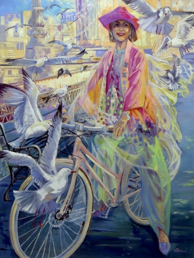 Painting for sale online - Golden Times