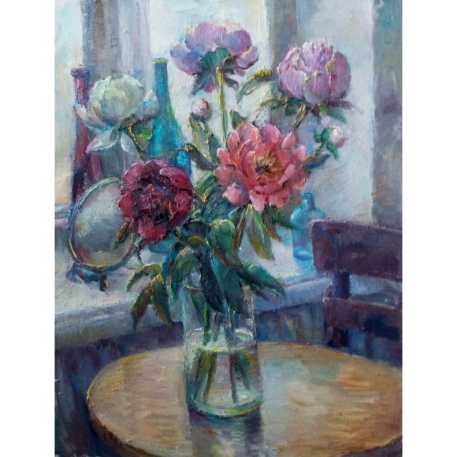 Painting for sale online - Peonies