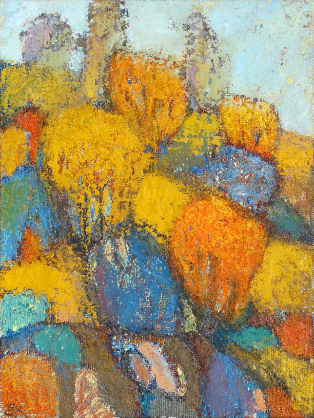 Painting for sale online - The voice of the distant hills