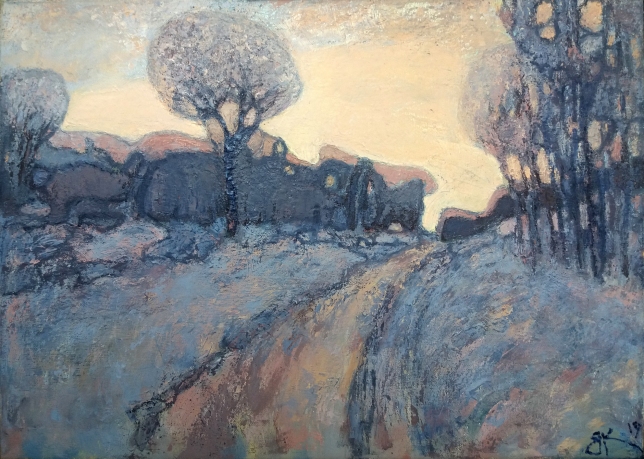 Painting for sale online - Im ready to share the road with you