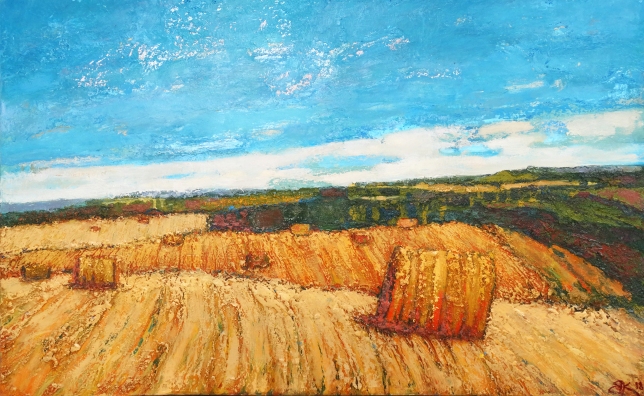 Painting for sale online - Daughter of endless fields