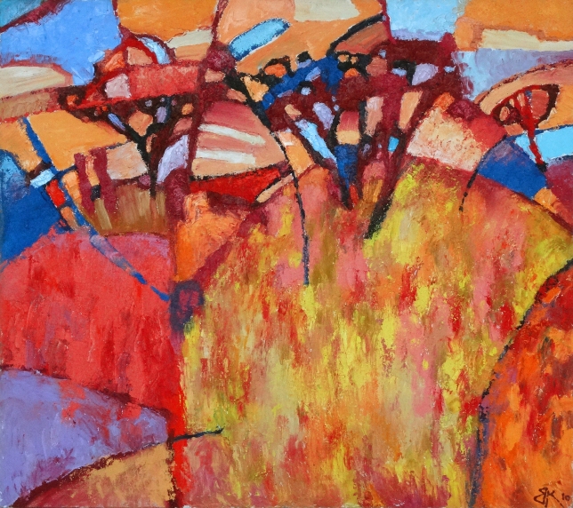 Painting for sale online - Another strange sunset
