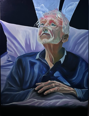 Painting for sale online - Last Moment: In Bed