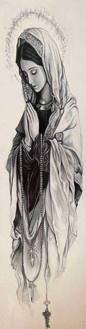 Painting for sale online - Faith in silence