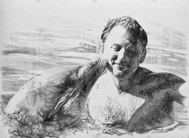 Painting for sale online - Dolphins