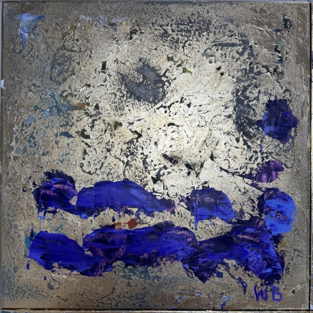 Painting for sale online - Cobalt-gold