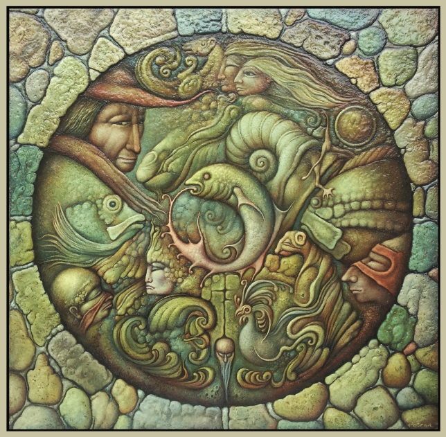 Painting for sale online - Круговерть