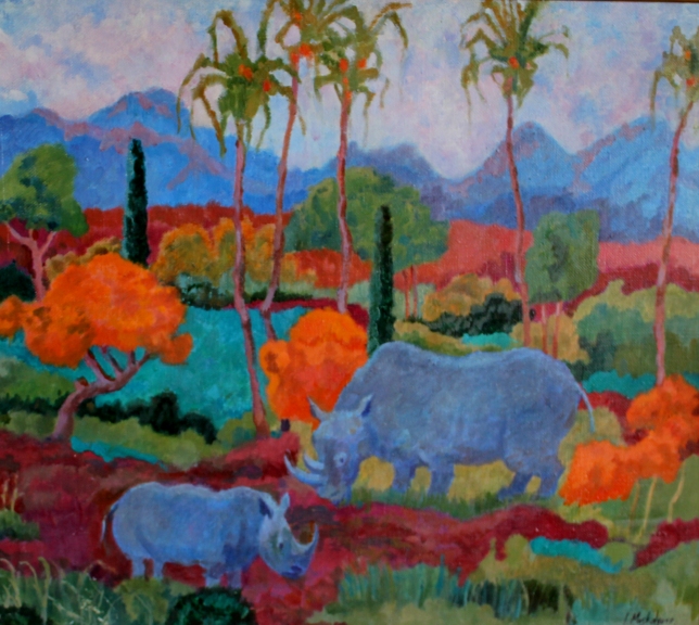 Painting for sale online - In the Blue Valley