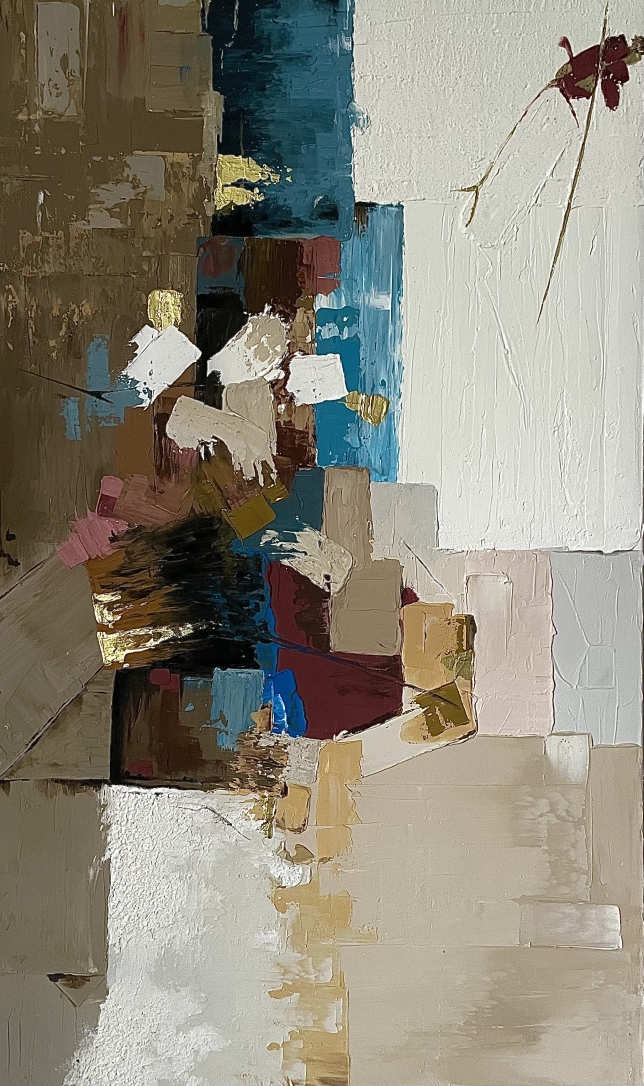 Painting for sale online - Contrasts of Silence