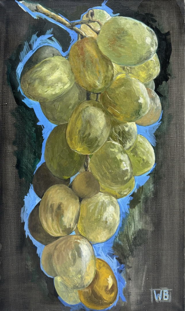 Painting for sale online - Golden Grape