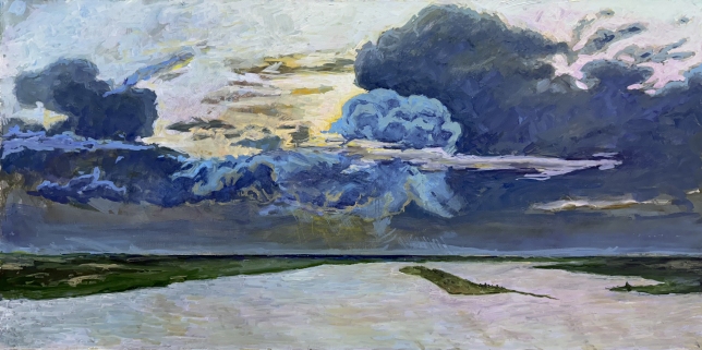 Painting for sale online - Wide horizon