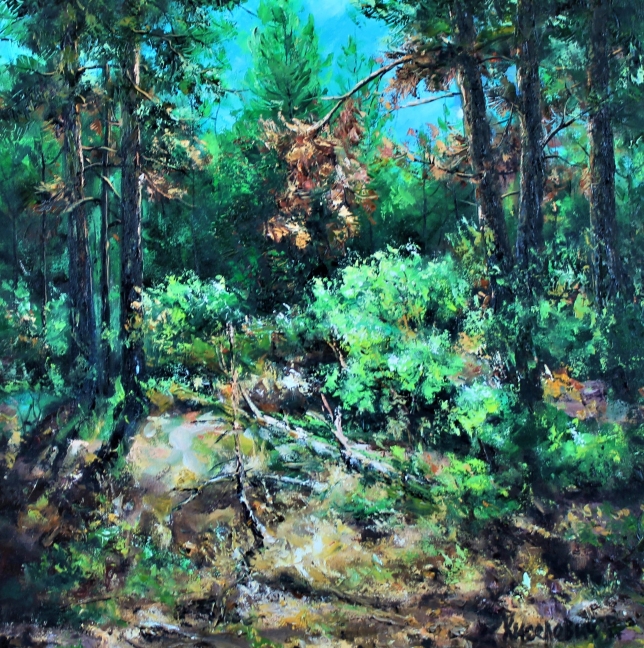 Painting for sale online - Forest Symphony