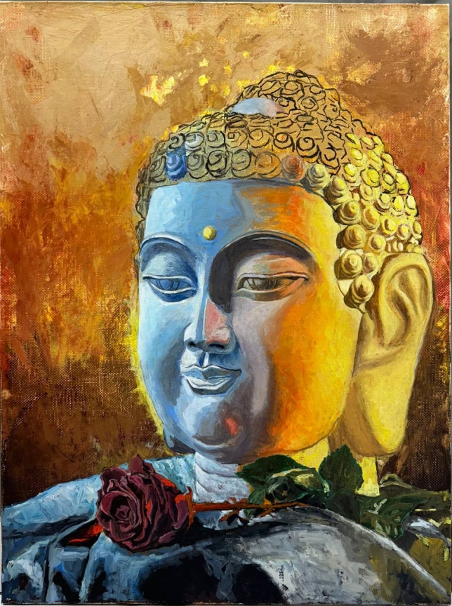 Painting for sale online - The noblest form of human civilization (BUDDHA)