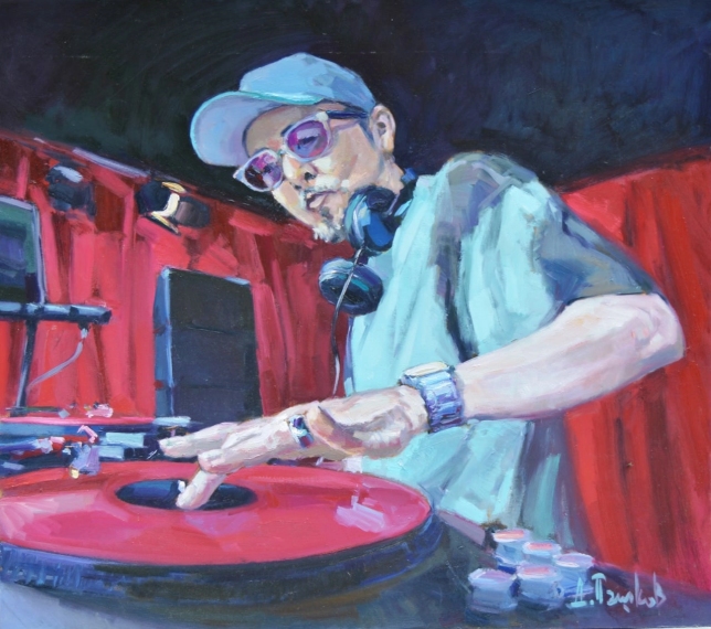 Painting for sale online - Dj Krush