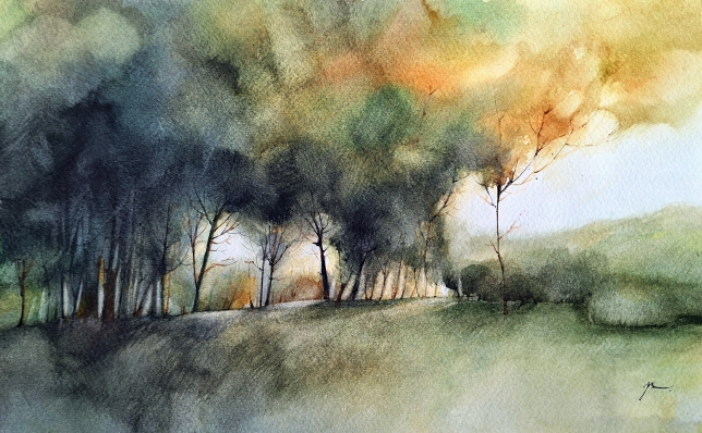 Painting for sale online - Forest Secret