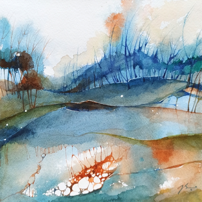 Painting for sale online - Old Forest