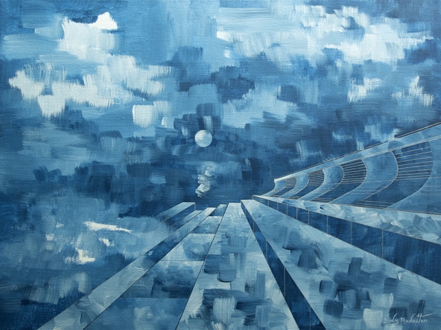 Painting for sale online - Mysterium noctis