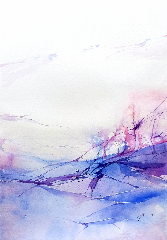 Painting for sale online - Topaz