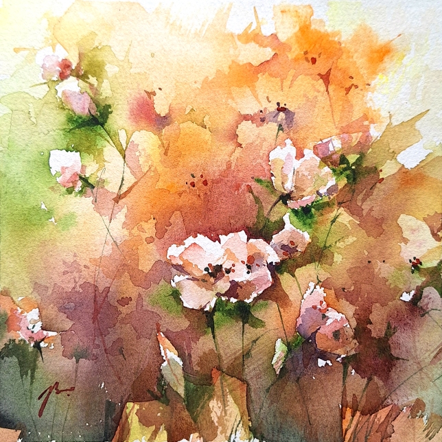 Painting for sale online - The front garden