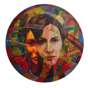 Painting for sale online - Triptych Trinity