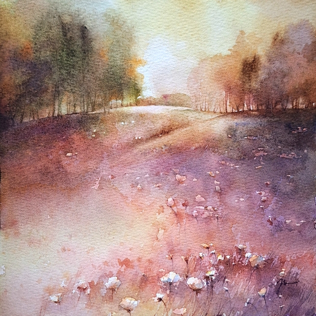 Painting for sale online - Pink Sunset