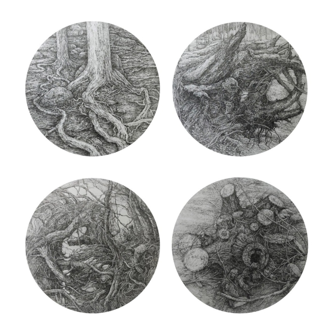 Painting for sale online - Graphic series Plexus