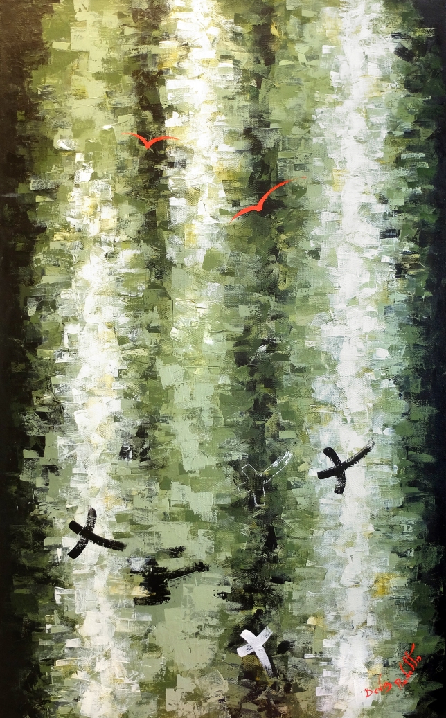 Painting for sale online - ARGUMENTUM ORNITHOLOGICUM