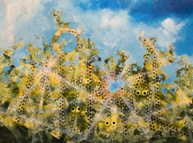 Painting for sale online - A Clockwork Forest