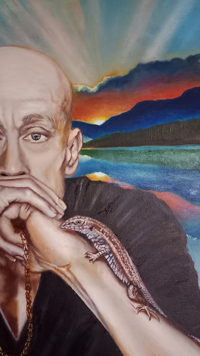 Painting for sale online - Between Worlds