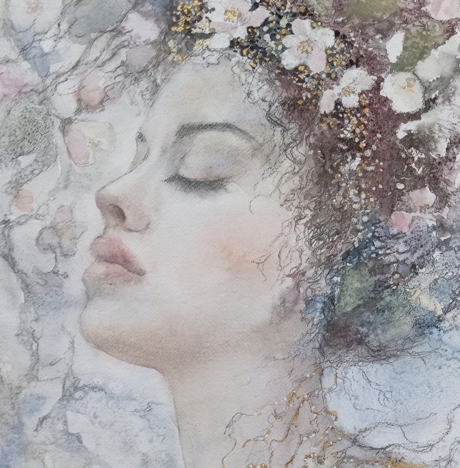 Painting for sale online - The apple tree