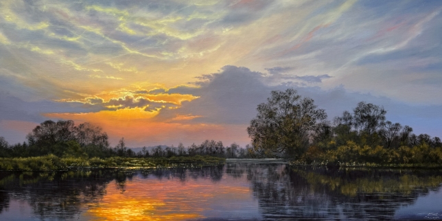 Painting for sale online - Sunset