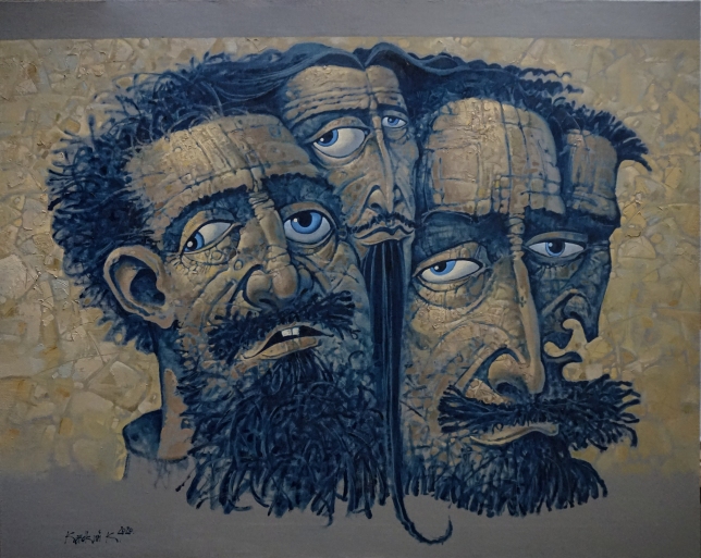Painting for sale online - Four Centuries of Cervantes