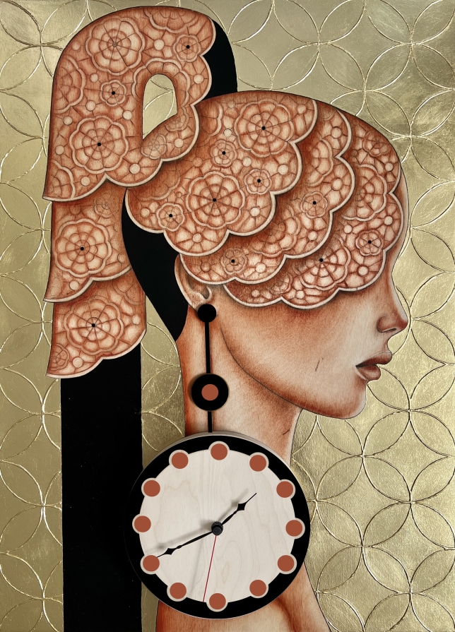 Painting for sale online - Keeper of Time II