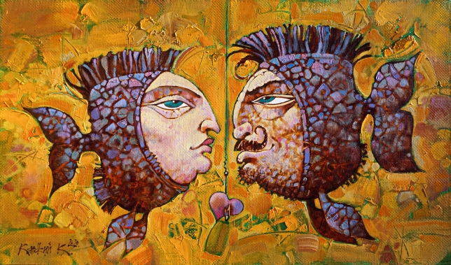 Painting for sale online - Bait