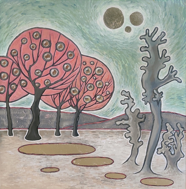 Painting for sale online - Silent battle