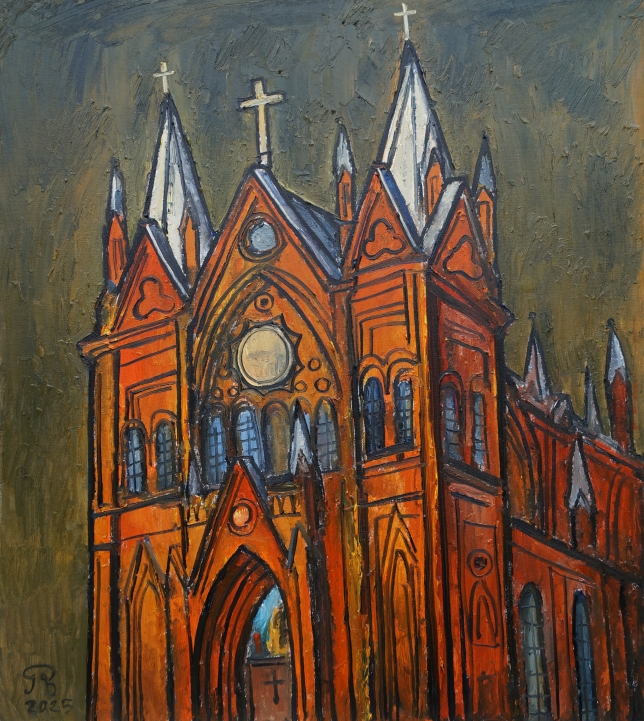 Painting for sale online - Church in Kursk