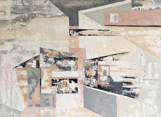 Painting for sale online - Houses of old Moscow 