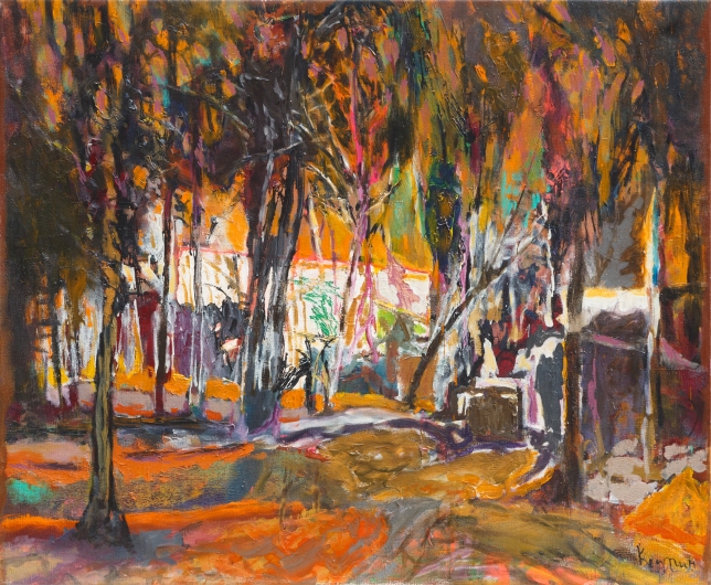 Painting for sale online - The Way to The Dormitory