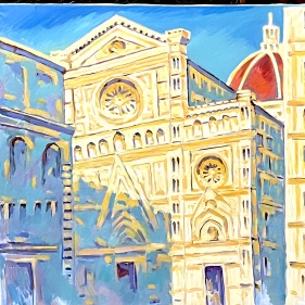 Painting for sale online - Florence Cathedral