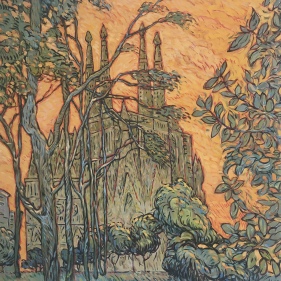 Painting for sale online - Cathedral